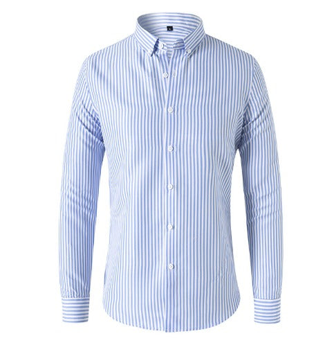 Mormon | Camisa Casual Listrada com Botões
