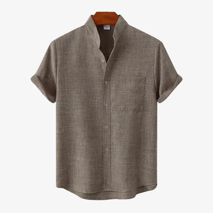 Gerardo – Camisa de Linho com Manga Curta