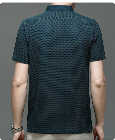 Prestigio – Camisa Polo de Manga Curta com Tecido Elástico
