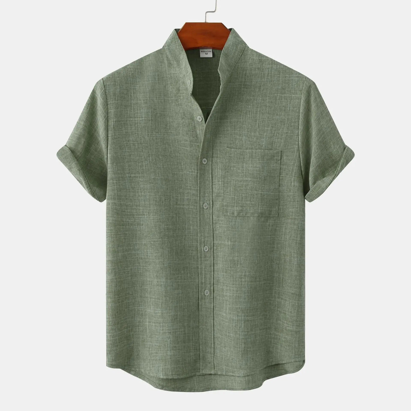 Gerardo – Camisa de Linho com Manga Curta