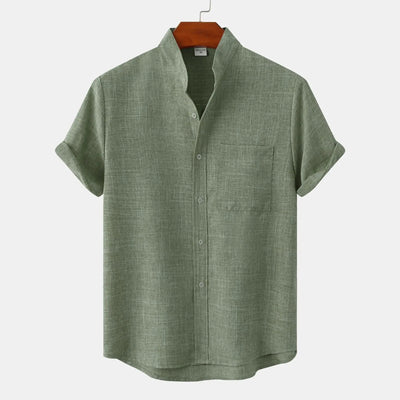 Gerardo – Camisa de Linho com Manga Curta