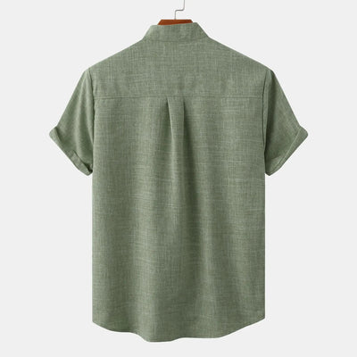 Gerardo – Camisa de Linho com Manga Curta