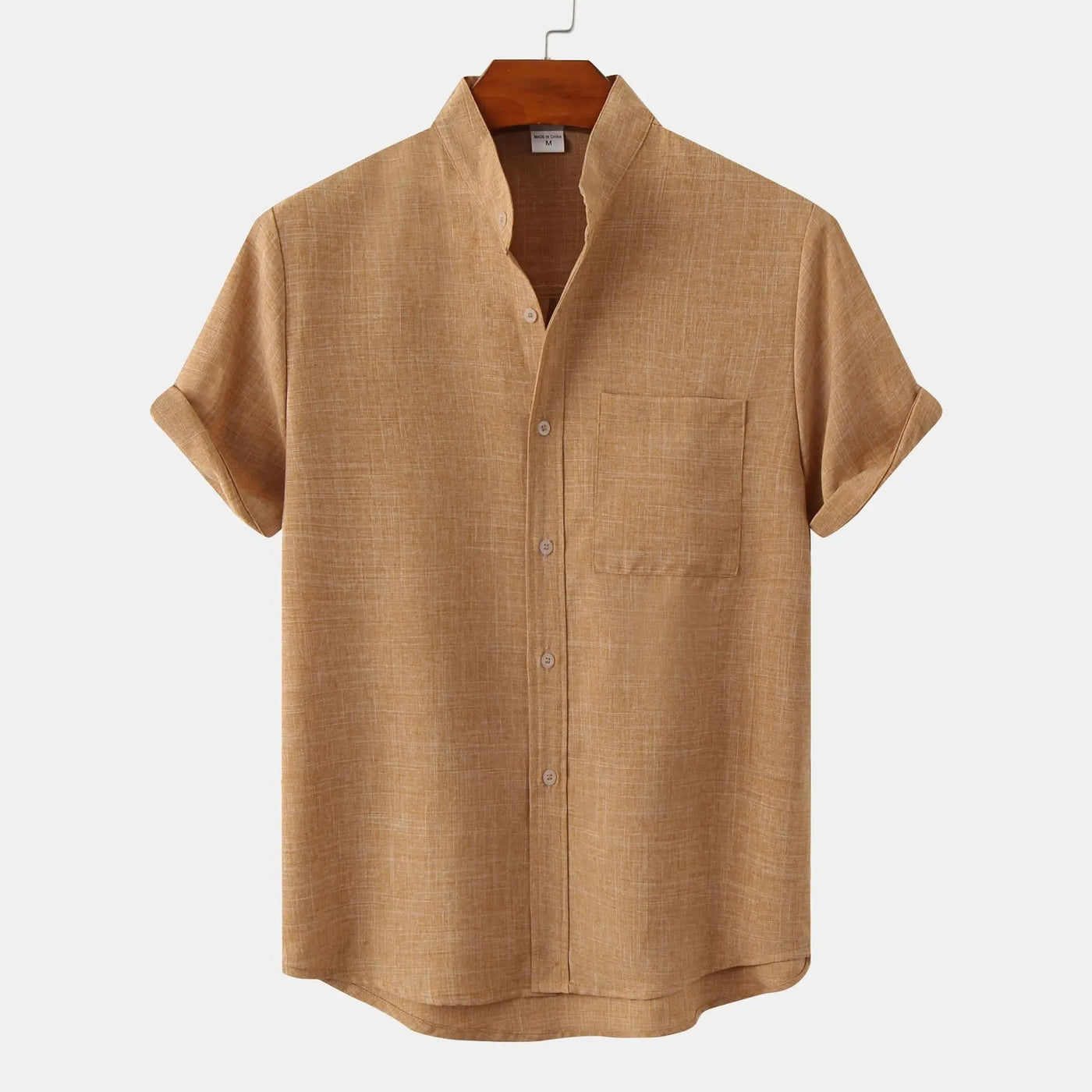 Gerardo – Camisa de Linho com Manga Curta
