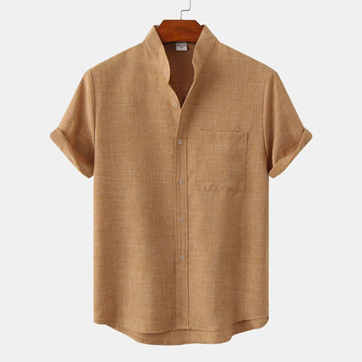Gerardo – Camisa de Linho com Manga Curta