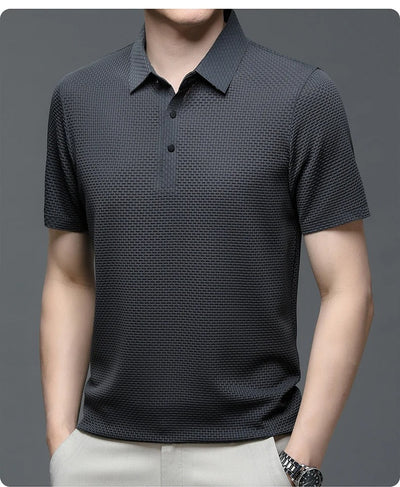 Prestigio – Camisa Polo de Manga Curta com Tecido Elástico